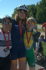 Podium femme maitre au 42km